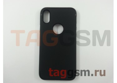 Задняя накладка для iPhone X / XS (черная (Light Armor Series))