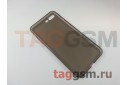 Задняя накладка для iPhone 7 Plus / 8 Plus (5.5") (силикон, черная) техпак