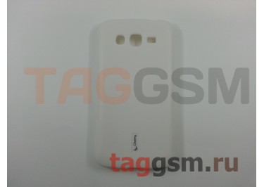 Задняя накладка для Samsung G7102 Galaxy Grand 2 (силикон, матовая, белая) Cherry