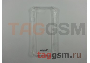 Задняя накладка для iPhone 7 / 8 (4.7") (силикон, прозрачная) Jekod / KissWill