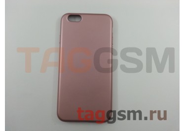 Задняя накладка для iPhone 6 / 6S (4.7") (силикон, матовая, розовоя золото (Phantom series)) Hoco