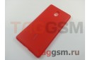 Задняя накладка для Nokia 3 (силикон, красная) Cherry