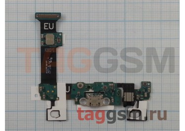 Шлейф для Samsung G928 Galaxy S6 Edge Plus + разъем зарядки + разъем гарнитуры + сенсорные кнопки + микрофон + кнопка 