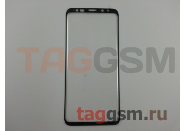 Пленка / стекло на дисплей для Samsung G965FD Galaxy S9 Plus (Gorilla Glass) (черный) техпак