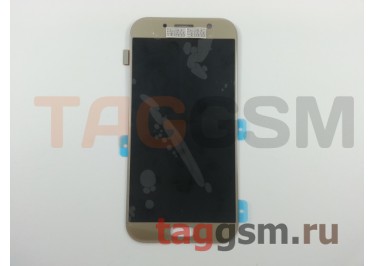 Дисплей для Samsung  SM-A720 Galaxy A7 (2017) + тачскрин (золото), ОРИГ100%