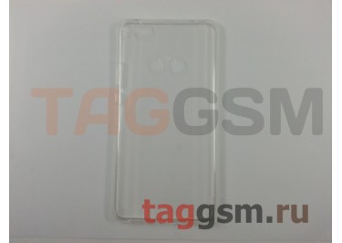 Задняя накладка для Xiaomi Mi MAX 2 (силикон, ультратонкая, прозрачная), техпак