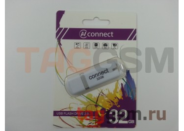 Флеш-накопитель 32Gb Connect P205 White