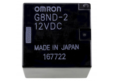 G8ND-2 12VDC Реле 12В (225 Ом) DPDT 16В 30А (AgSnO)