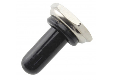 WPC-11 Колпачок тумблера влагозащитный M12x0,75 под ключ 17мм (черный)