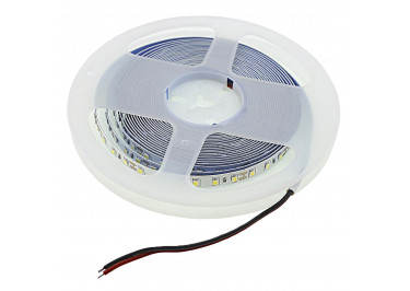 Лента светодиодная 12В SMD2835 8мм 120LED / м 9,6Вт / м IP20 4000K белый нейтральный, 5м