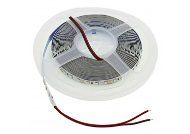 Лента светодиодная 12В SMD2835 8мм 120LED / м 9,6Вт / м IP20 синий, 5м