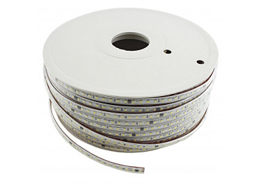 Лента светодиодная 220В SMD2835 10мм 120LED / м 9,6Вт / м IP68 влагозащищенная 4000K белый нейтральный, 1м
