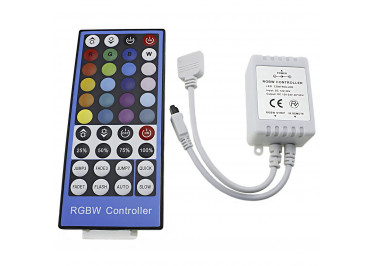 Контроллер Bluetooth для светодиодной ленты RGBW с пультом (5-24В)