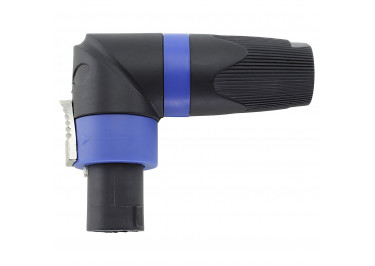 RC-F1008 Штекер Speakon 4конт. угловой на кабель