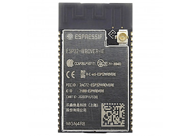 ESP32-WROVER-IE-N4R8 Модуль Wi-Fi / Bluetooth 4.2 / Bluetooth LE, 4MB Flash