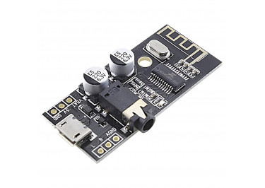 AC23B Стерео аудио модуль MH-M28 с приемником Bluetooth 4.2 Uвх=3,7-4,2 / 5В (MicroUSB)