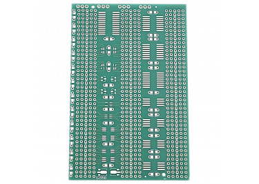 Макетная плата микросхемы SMD в корпусе SOT-89 / SOT-23 / SOT-23-5 / SC-70 / SO-8 / SO-16 / MSOP-8 / MSOP-10 (70x110мм)