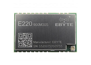 LLCC68 Модуль E220-900M30S цифрового трансивера LoRa с SPI интерфейсом F=850-930МГц U=5В 30dBm IPEX-J (1Вт)