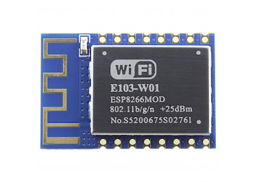 ESP8266EX Модуль E103-W01 трансивера Wi-Fi с UART интерфейсом F=2,402-2,4835ГГц U=3,3В 20dBm (100мВт)