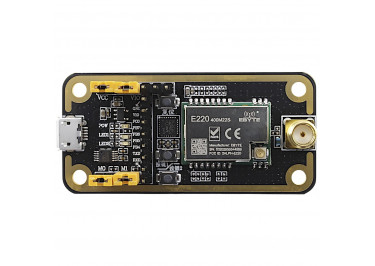 LLCC68 Модуль E220-400M22S цифрового трансивера LoRa на плате E220-400MBL-01 с STM8L151G4 F=410-493МГц 22dBm SMA-K (160мВт)