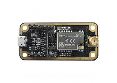 LLCC68 Модуль E220-900M22S цифрового трансивера LoRa на плате E220-900MBL-01 с STM8L151G4 F=850-930МГц 22dBm SMA-K (160мВт)