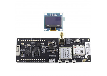 ESP32-D0WDQ6+SX1278+AXP2101+25Q128JVSQ+CH9102F Модуль LILYGO T-Beam беспроводной GPS / Wi-Fi / BLE / LoRa F=433МГц U=3,7В с LCD TFT 0,96