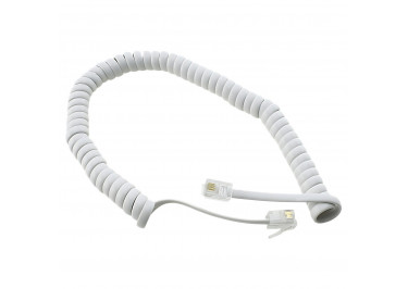 Межплатный витой кабель RJ-10 (4P4C) / RJ-10 (4P4C) 2м белый