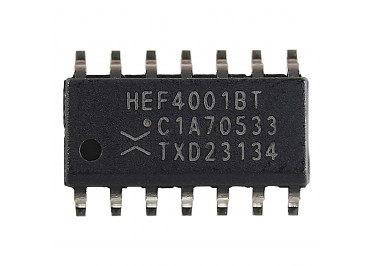 HEF4001BT (SO-14) Логический элемент 4ИЛИ-НЕ