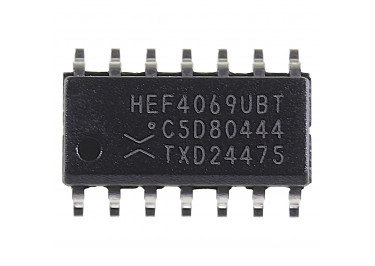 HEF4069UBT (SO-14) Логический элемент 6НЕ