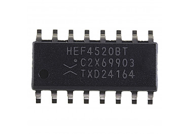 HEF4520BT (SO-16) Двоичный счетчик