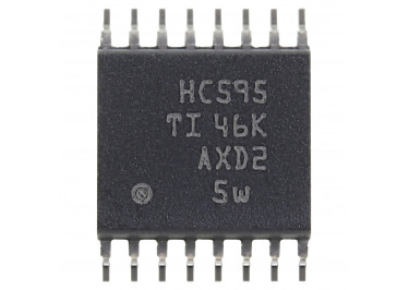 SN74HC595PWR (TSSOP-16) Сдвиговый регистр 8-раз.