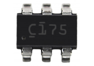 SN74LVC2G17DBVR (SOT-23-6) Неинвертирующий буфер 2-канала