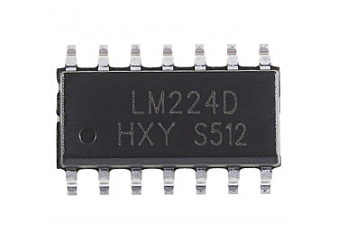 LM224 (SO-14) Счетверённый операционный усилитель