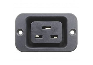 IEC-60320-C19 Разъем питания AC 3конт. гнездо на панель 250В 16А