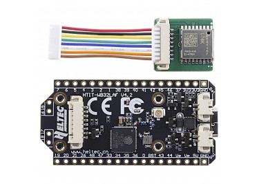 ESP32-S3R2+SX1262 Модуль HELTEC WiFi LoRa 32(V4) HTIT-WB32LAF v4.2 беспроводной GPS / Wi-Fi / BLE / LoRa F=863-928МГц U=3,7В 28dBm (630мВт)
