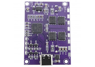 IP2368 Двунаправленный модуль быстрой зарядки PD2.0 / PD3.0 100Вт 3S 4,2В li-ion по 5000мАч