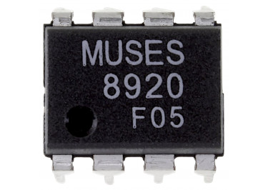MUSES8920D (DIP-8) Сдвоенный операционный усилитель c J-FET входом