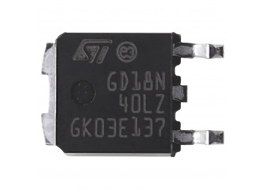 STGD18N40LZT4 (D-PAK) Биполярный транзистор IGBT 390В 30А