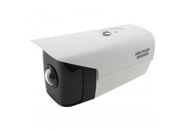 IP видеокамера Hikvision DS-2CD3T46P1 4Мп (2688x1520, 1.6мм, 180°x98°), сжатие Н264 / Н265, питание 12В / PoE, с микрофоном (белый) Китайская версия, уличная