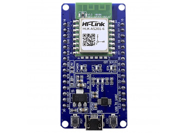 HLK-AS201-6 kit Модуль 3-х осевого акселерометра и гироскопа с Bluetooth BLE 5.1 / UART на плате