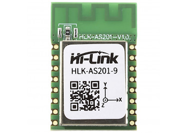 HLK-AS201-9 Модуль 3-х осевого акселерометра, гироскопа и магнитометра с Bluetooth BLE 5.1 / UART