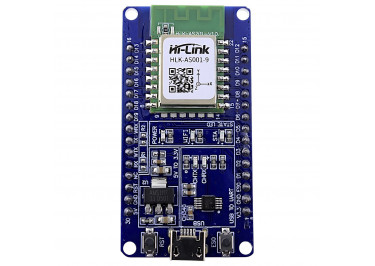 HLK-AS201-9 kit Модуль 3-х осевого акселерометра, гироскопа и магнитометра с Bluetooth BLE 5.1 / UART на плате