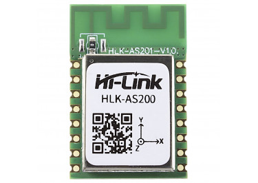 HLK-AS201 Модуль 3-х осевого акселерометра, гироскопа, магнитометра и барометр с Bluetooth BLE 5.1 / UART