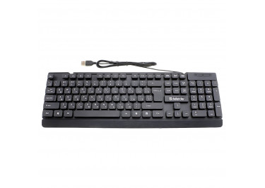 Клавиатура проводная Defender Element HB-190 USB (черная)