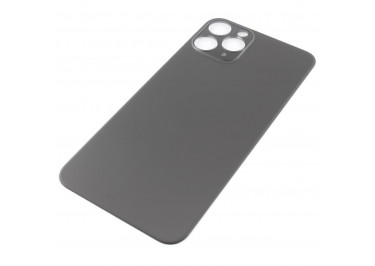 Задняя крышка для iPhone 11 Pro (серый) с широкими отверстиями, ориг