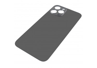 Задняя крышка для iPhone 12 Pro Max (графит) с широкими отверстиями, ориг