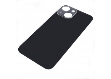 Задняя крышка для iPhone 13 mini (черный) с широкими отверстиями, ориг
