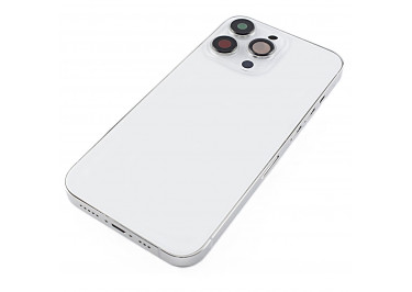 Задняя крышка для iPhone 13 Pro (серебро) в сборе, ориг