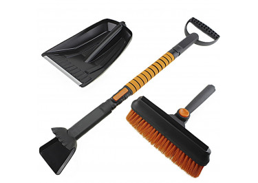 Набор автомобильный для уборки снега (щетка, лопата, сумка)