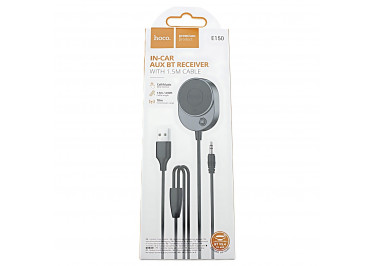 Ресивер HOCO E150 (Bluetooth 5.4, AUX 3.5mm, черный)